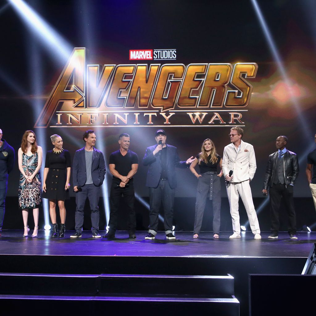 "Avengers: Infinity War"-Crew in Anaheim 2017