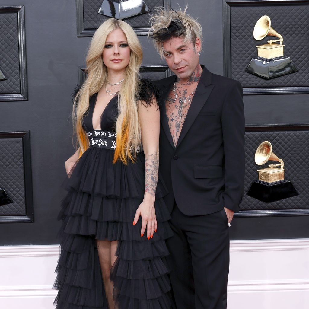 Avril Lavigne mit Mod Sun bei den Grammy Awards 2022