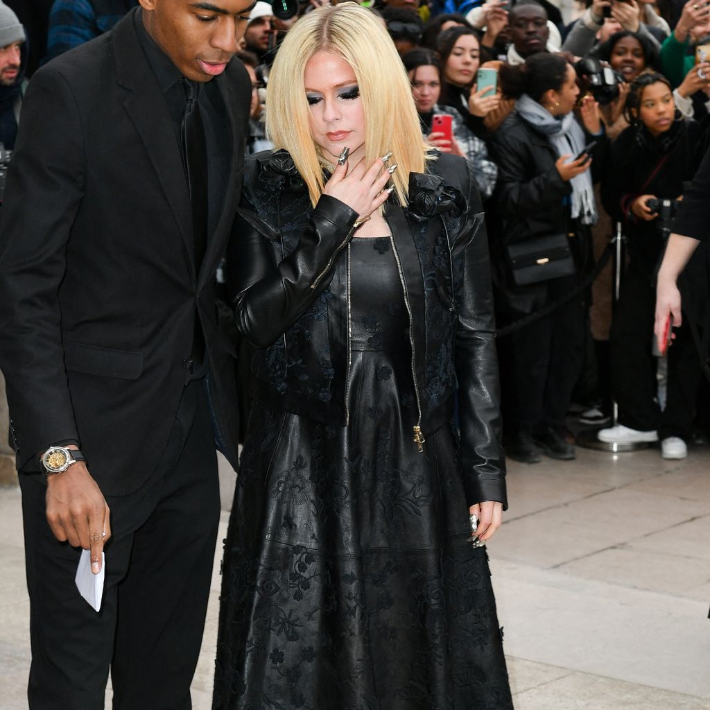 Sängerin Avril Lavigne in Paris