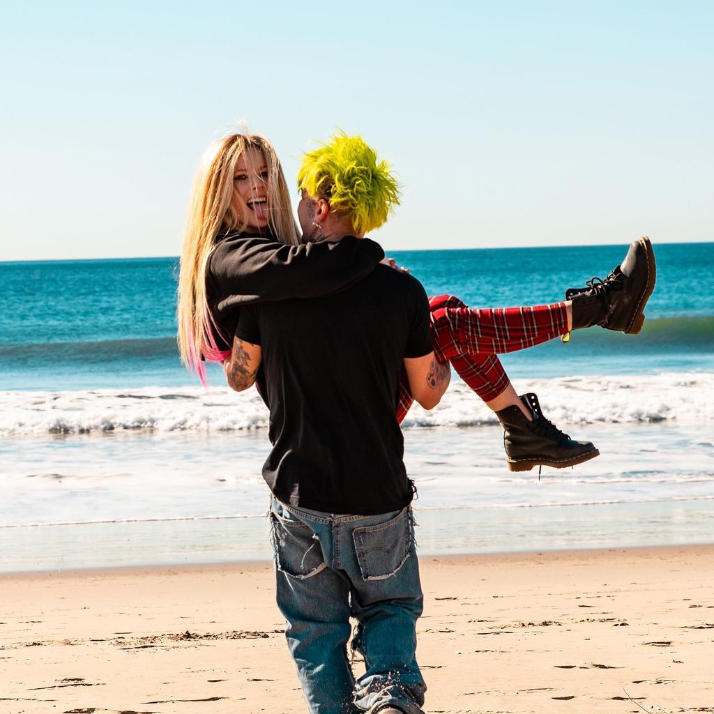 Avril Lavigne und Mod Sun, Februar 2022