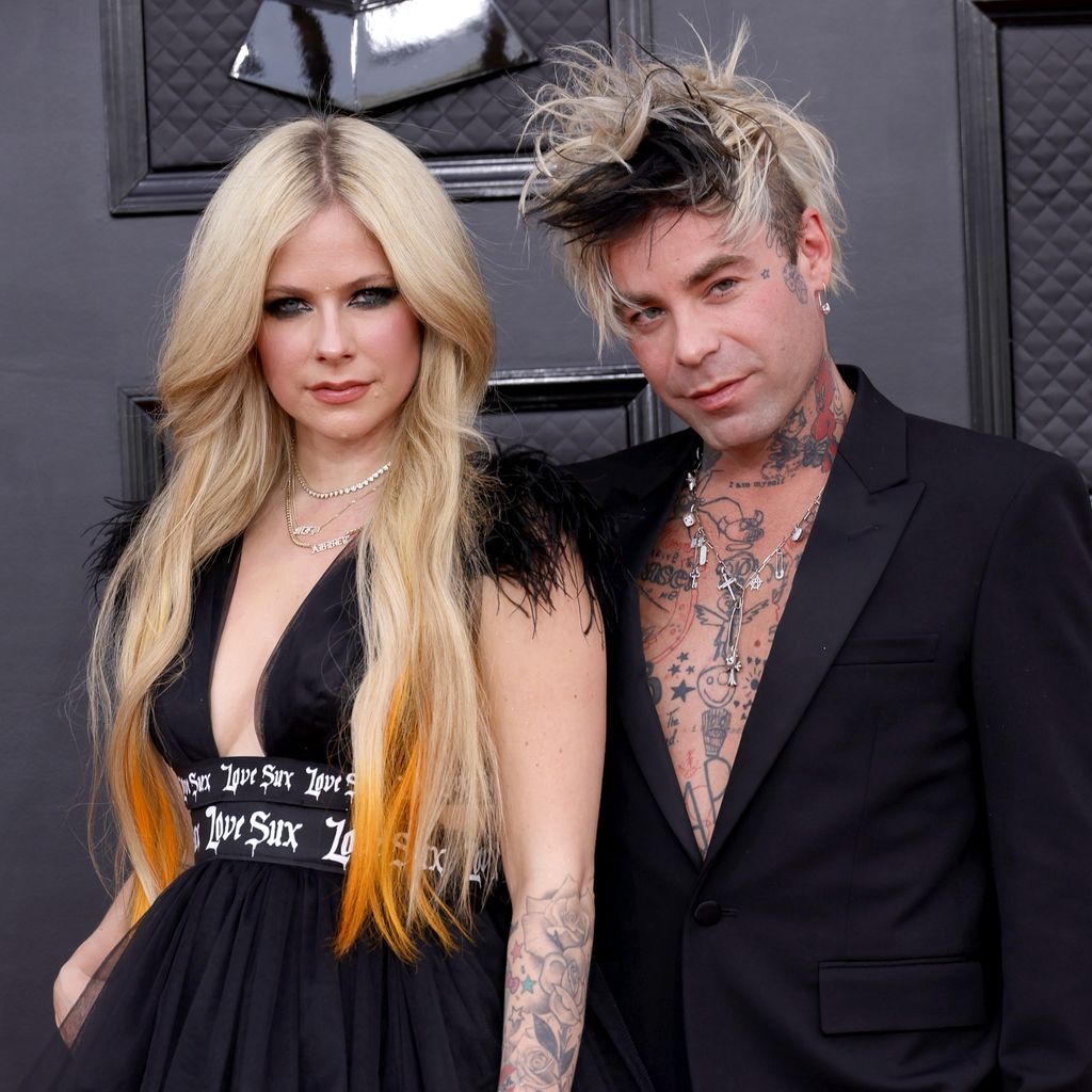 Avril Lavigne und Mod Sun bei den 64. Grammy Awards