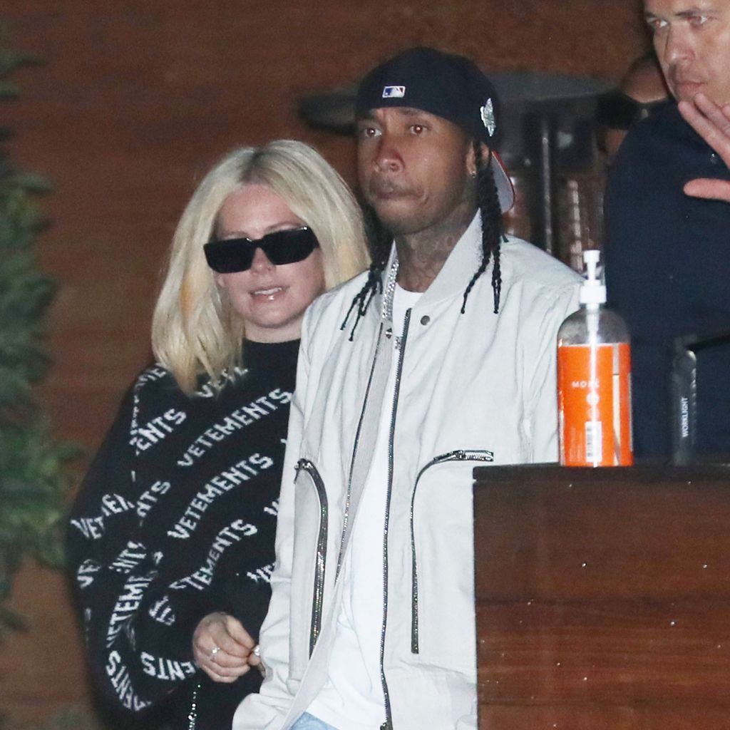 Avril Lavigne und Tyga im April 2023