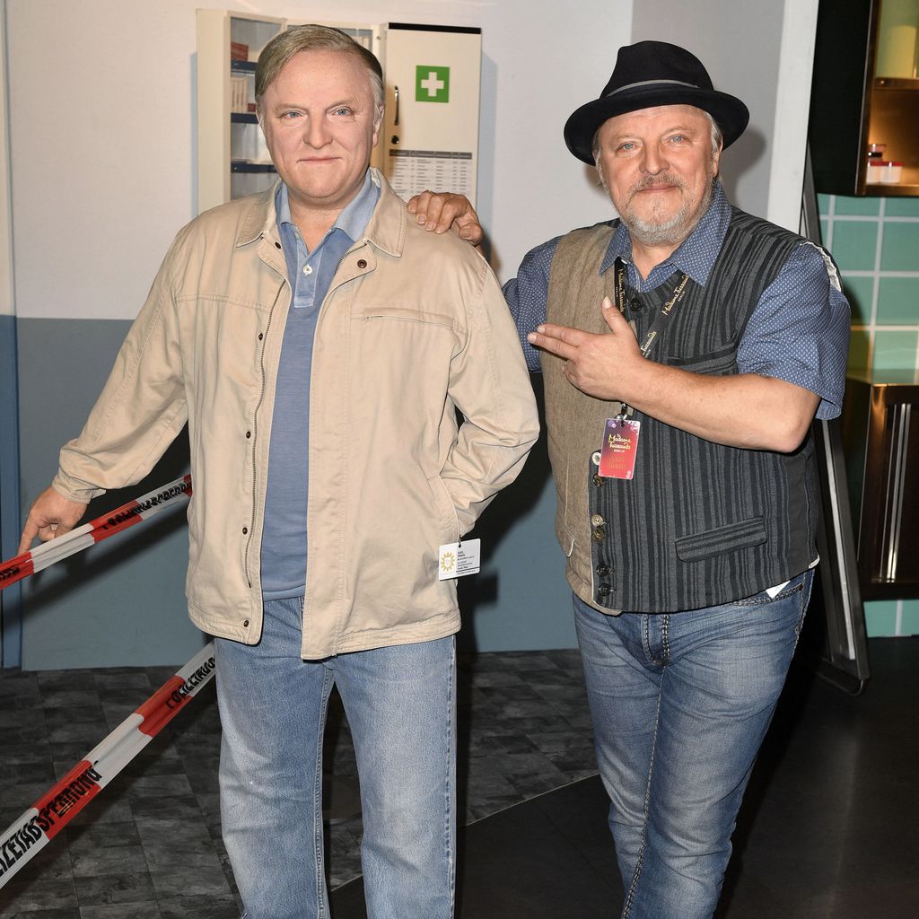 Axel Prahl bei der Einweihung seiner Wachsfigur bei Madame Tussauds in Berlin