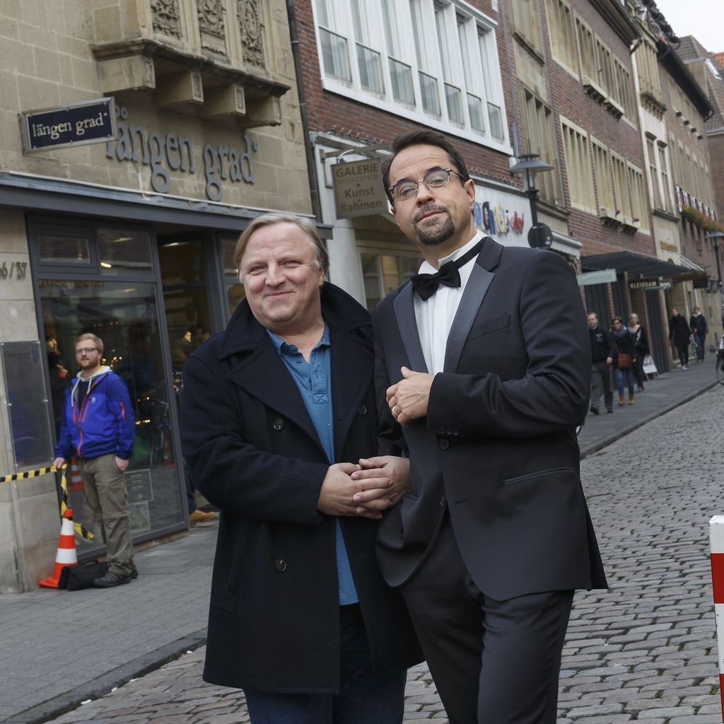 Jan Josef Liefers und Axel Prahl