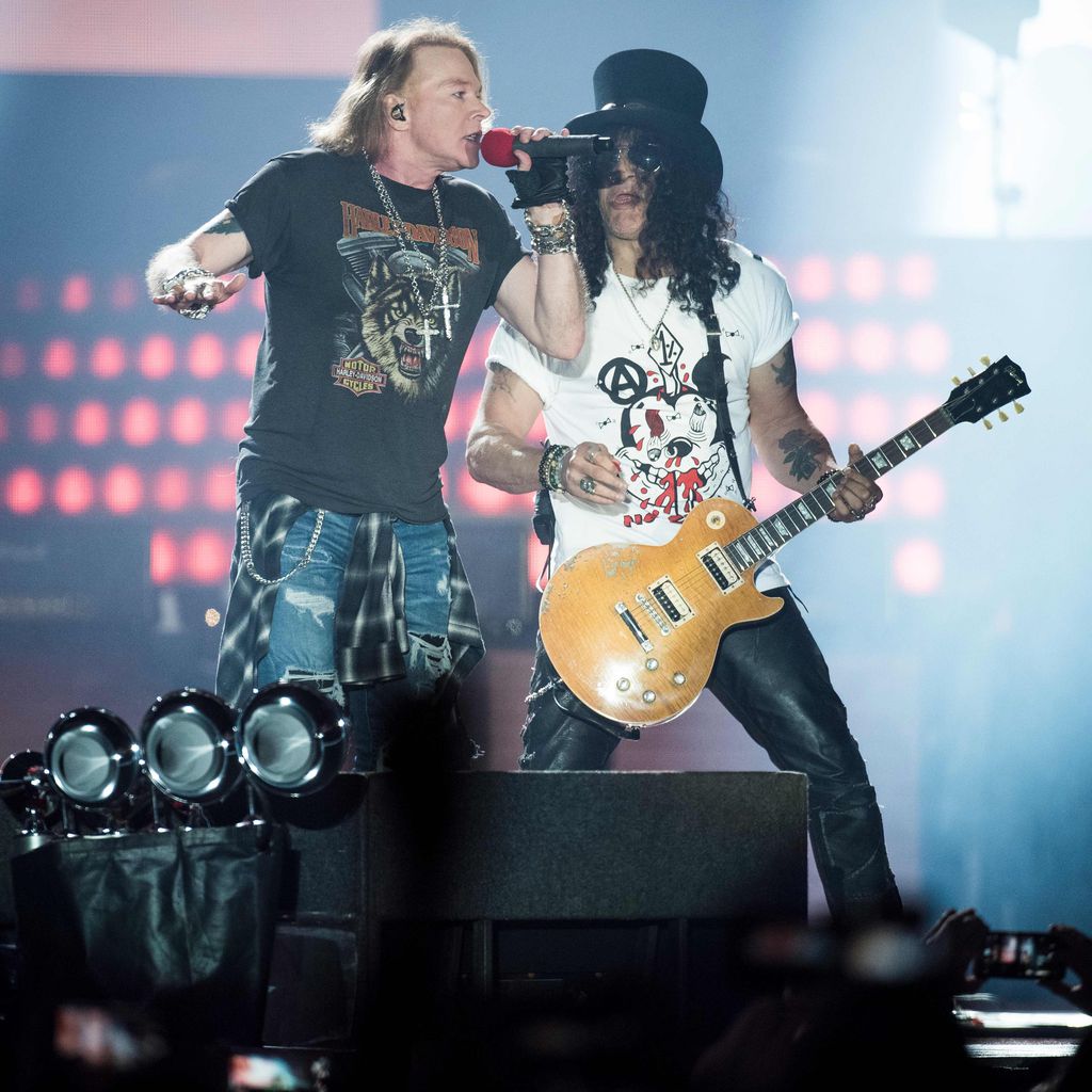 Axl Rose und Slash
