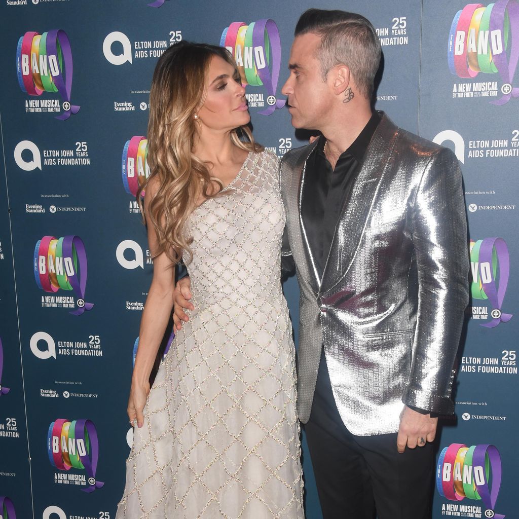 Ayda Field und Robbie Williams, Dezember 2018