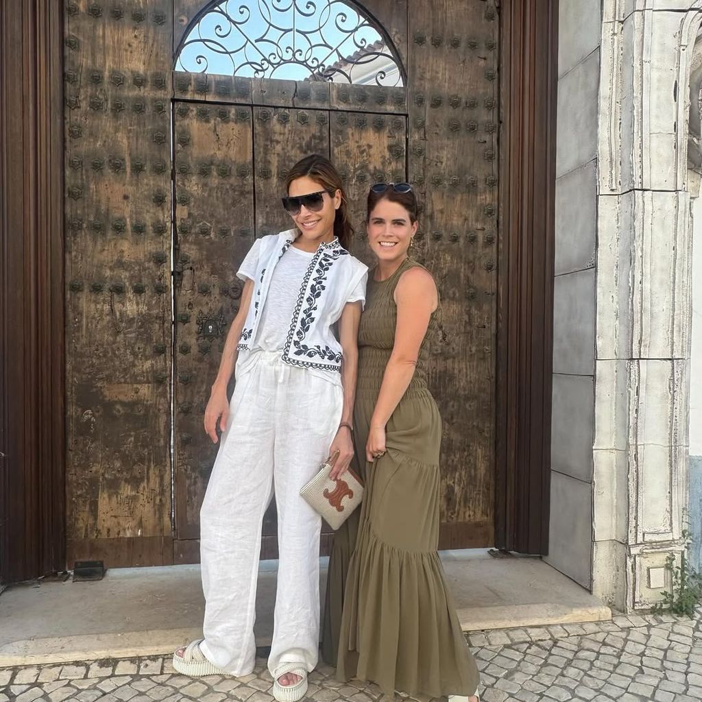 Ayda Field Williams und Prinzessin Eugenie in Portugal 2025