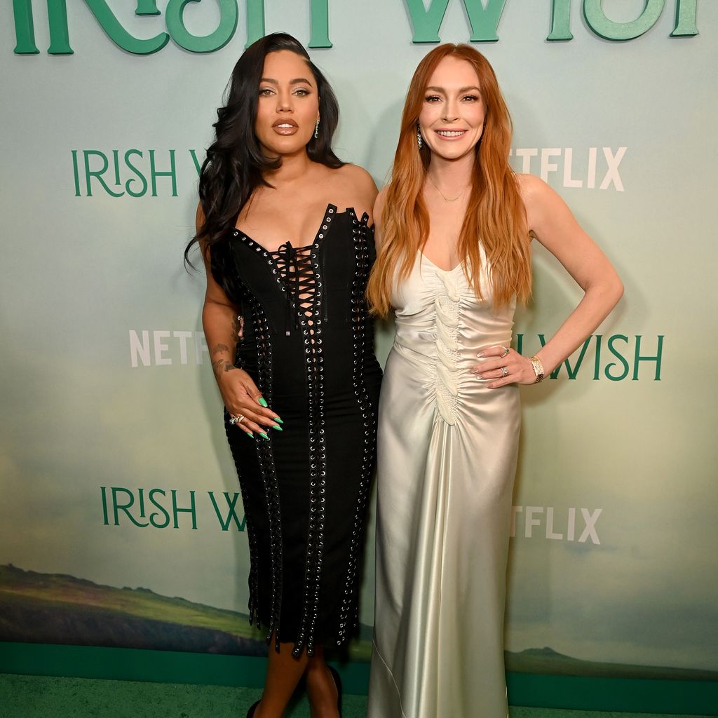 Ayesha Curry und Lindsay Lohan im März 2024