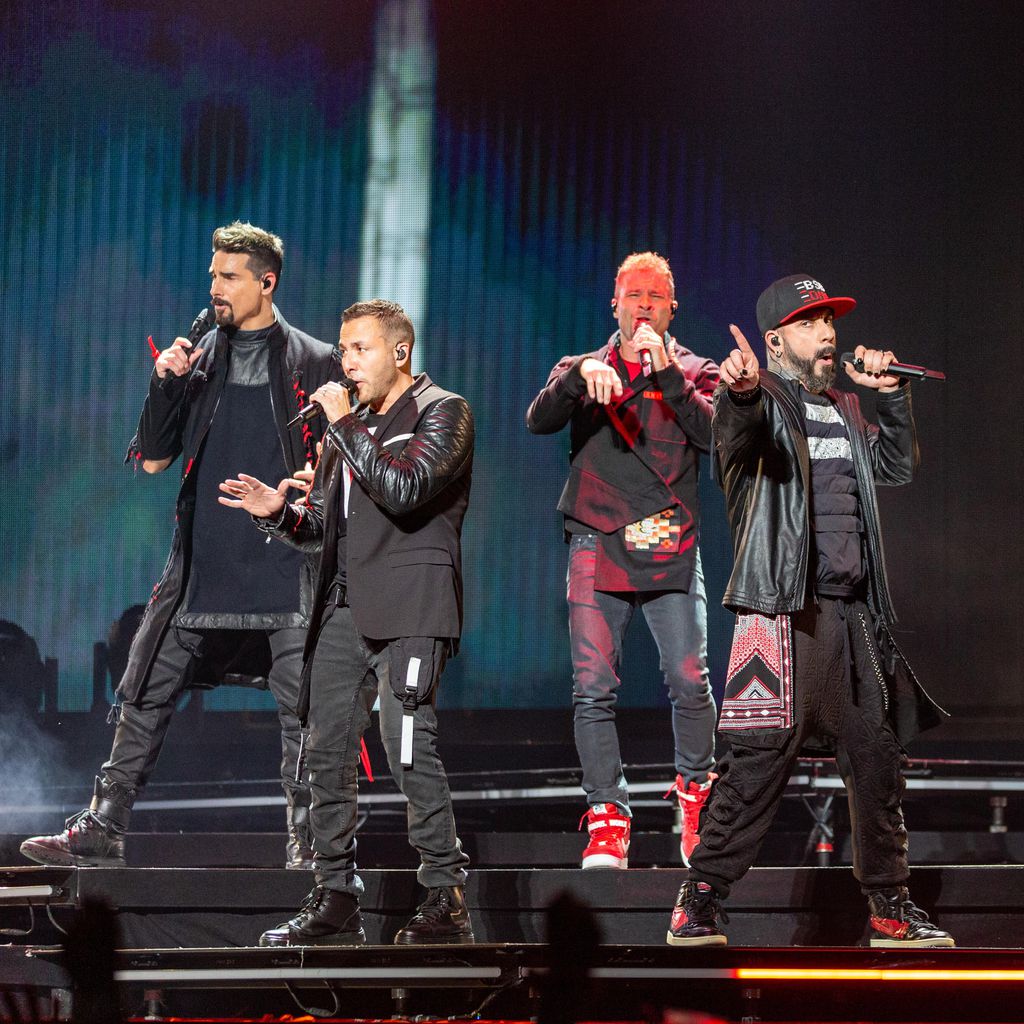 Die Backstreet Boys 2019 bei einem Konzert