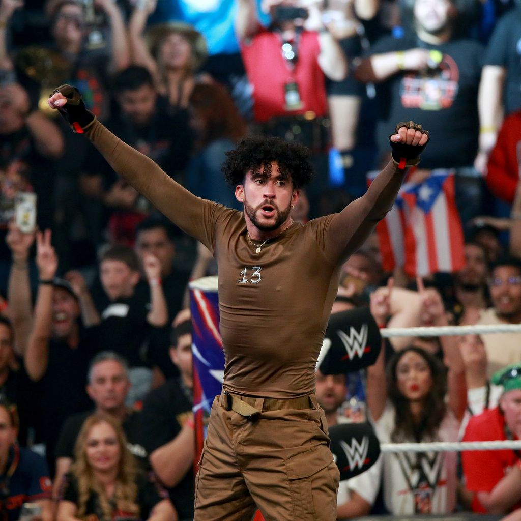 Bad Bunny beim WWE Backlash 2023