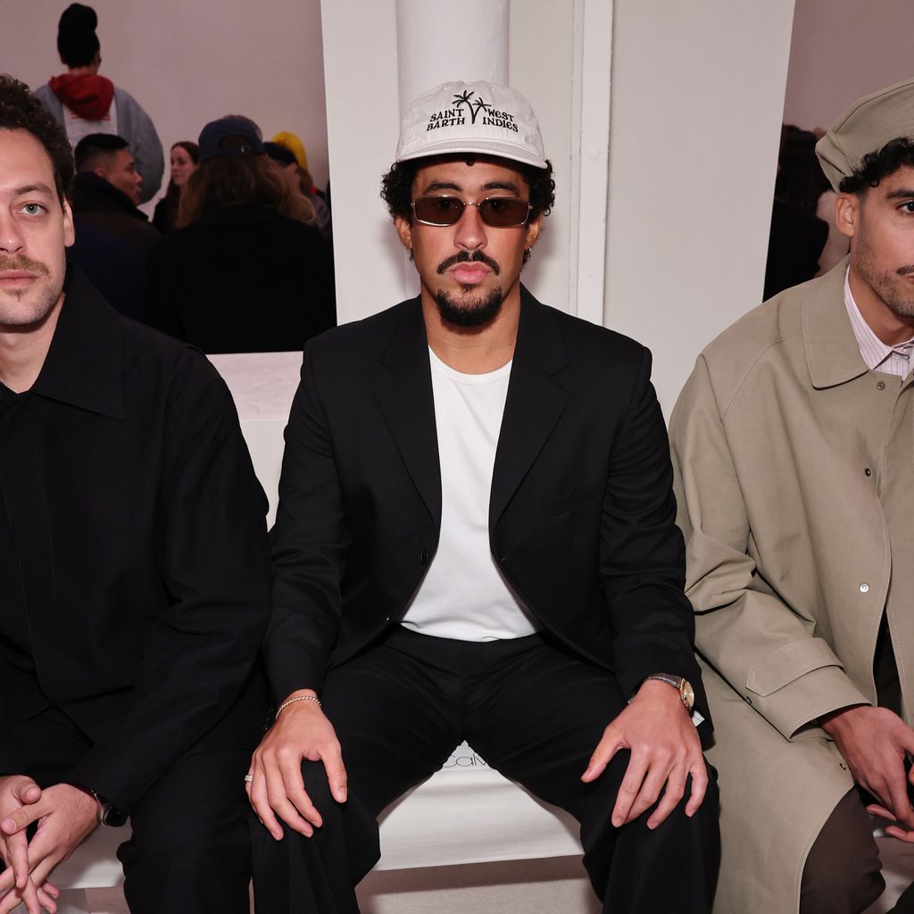Bad Bunny bei der Fashion Week in New York, Februar 2025