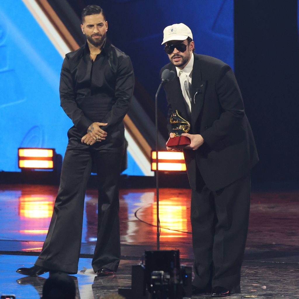 Sänger Bad Bunny bei den Latin Grammy Awards in Las Vegas, 13. November 2025