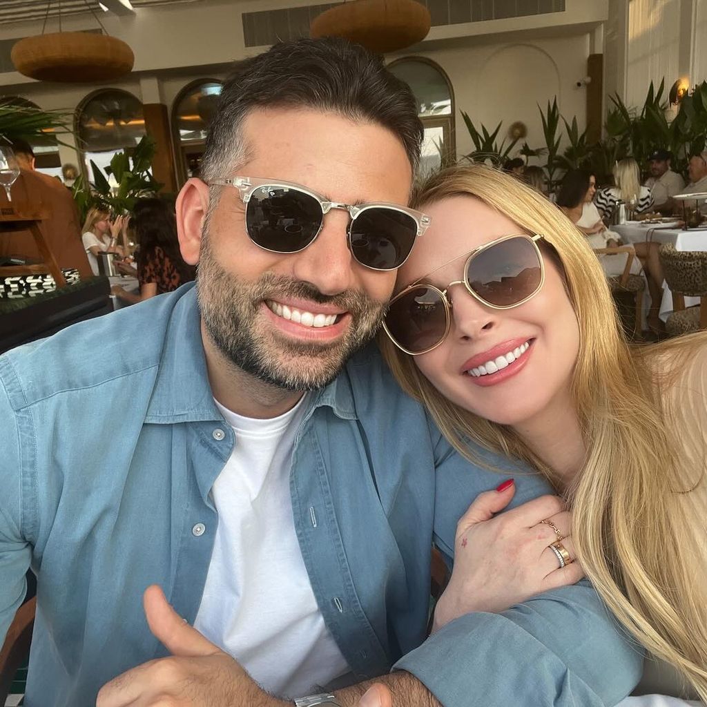 Bader Shammas und Lindsay Lohan