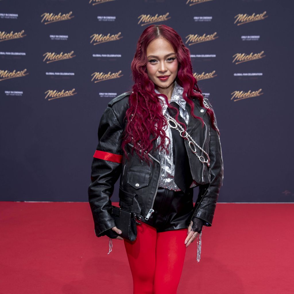 Badmómzjay bei der Premiere von "Michael" in der Uber Eats Music Hall in Berlin im April 2026