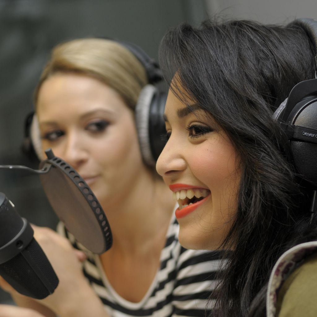 Bahar Kizil und Mandy "Grace" Capristo (hinten) bei FFN in Hannover