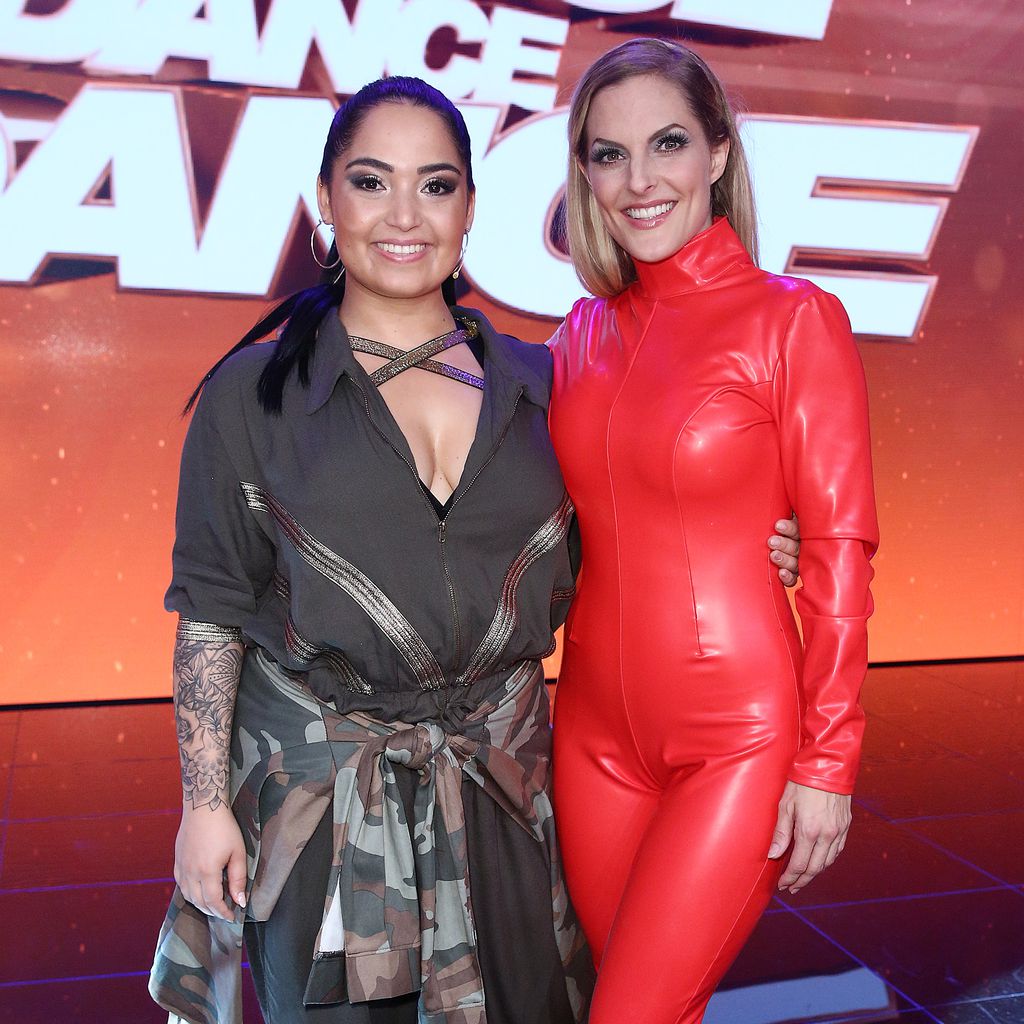 Bahar Kizil und Sandy Mölling bei der ersten "Dance Dance Dance"-Show