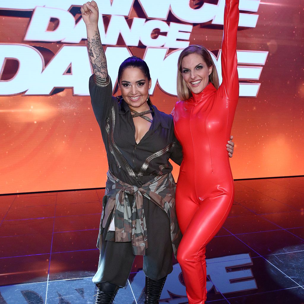Bahar Kizil und Sandy Mölling bei "Dance Dance Dance" im Jahr 2017