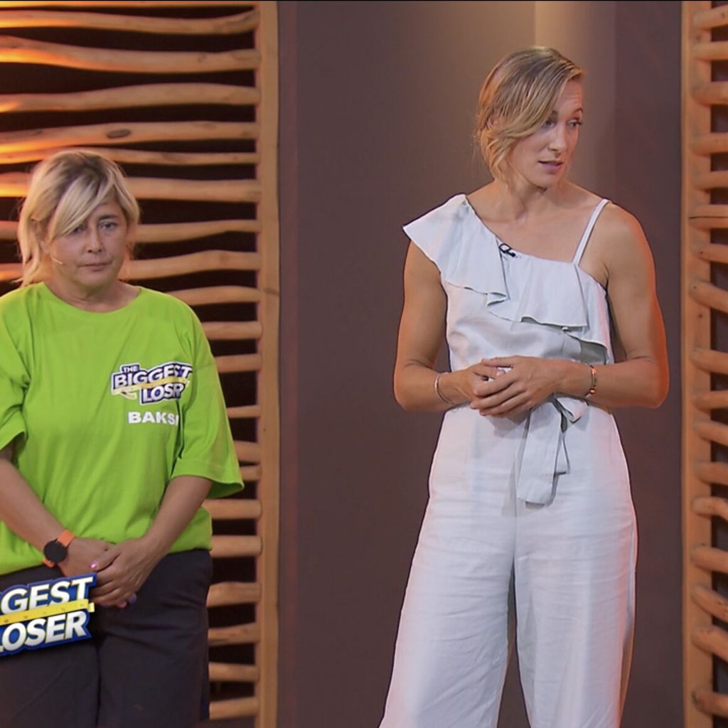 Baksi, Christine Theiss und Pati bei "The Biggest Loser"