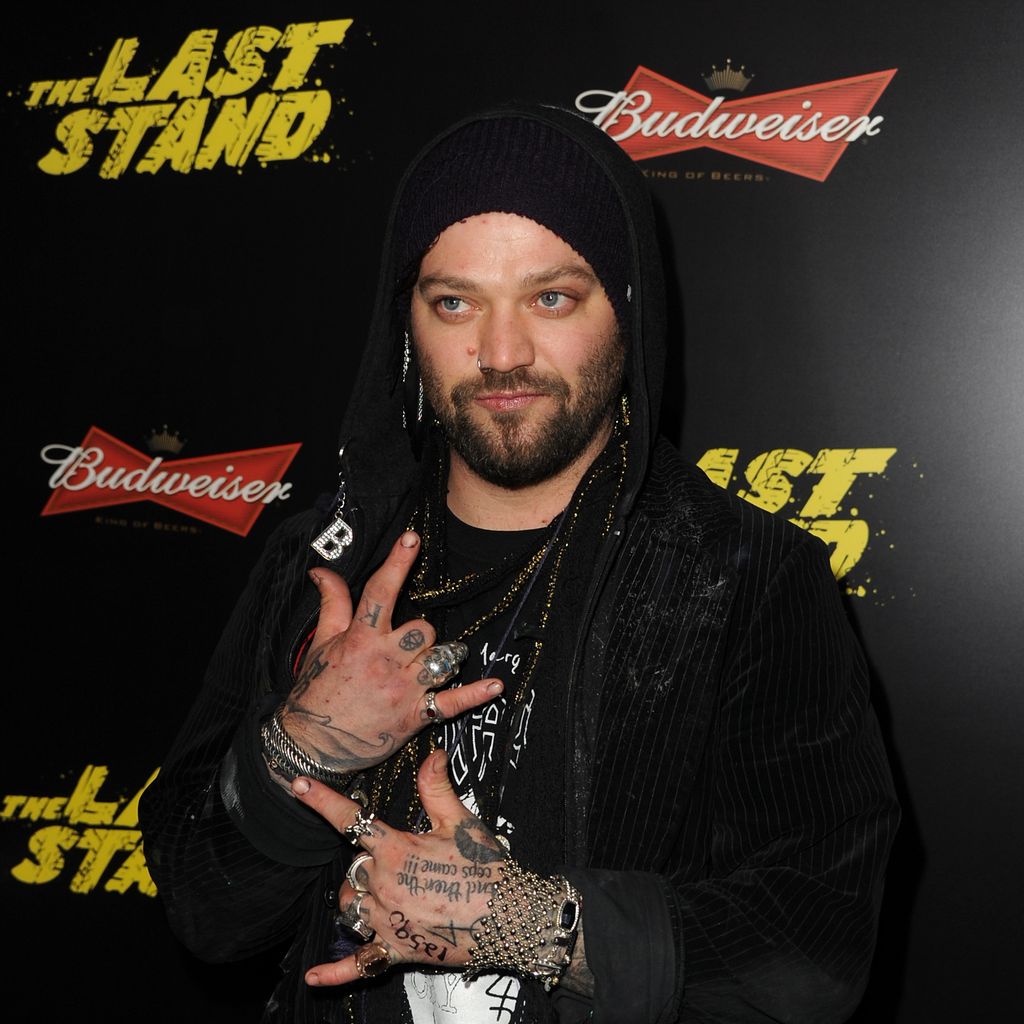 Bam Margera posiert