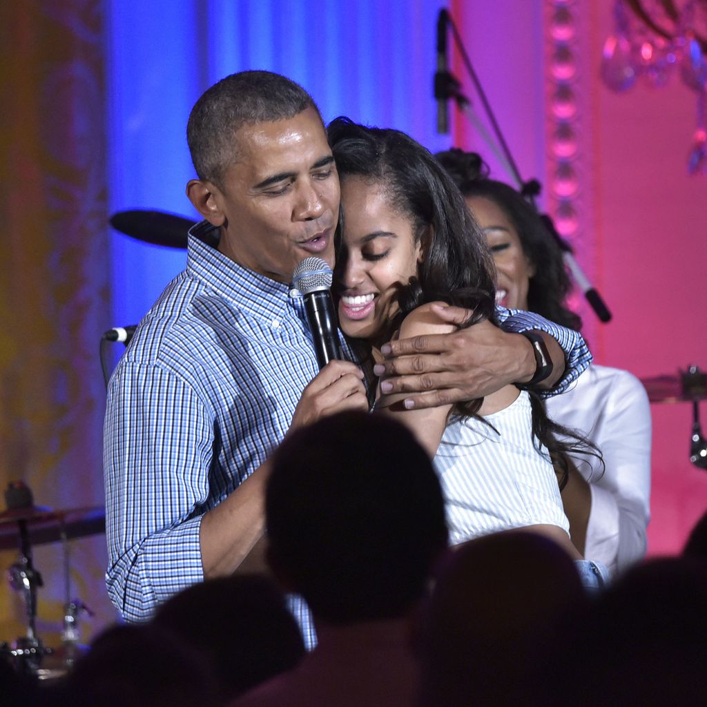 Barack Obama und Tochter Malia an ihrem Geburtstag