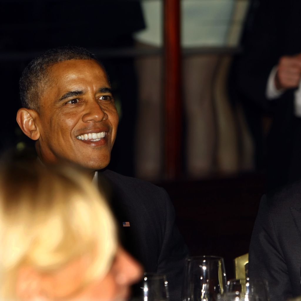 Barack Obama und Steven Spielberg