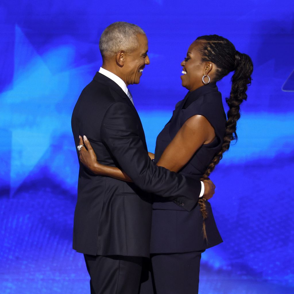 Barack und Michelle Obama im August 2024