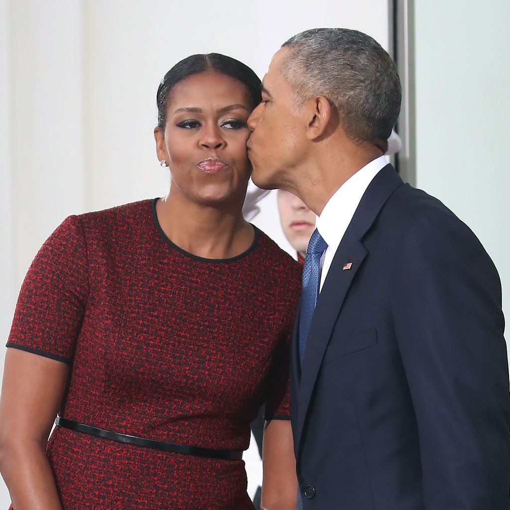 Barack und Michelle Obama im Januar 2017