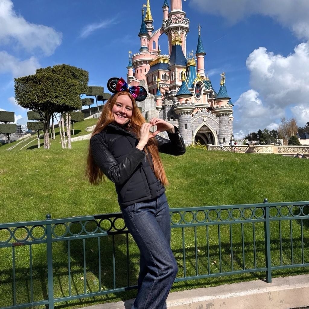 Barbara Meier im Disneyland Paris, 2026