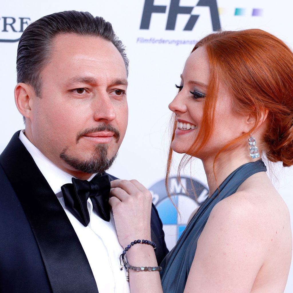 Klemens Hallmann und Barbara Meier beim Deutschen Filmpreis 2017 in Berlin