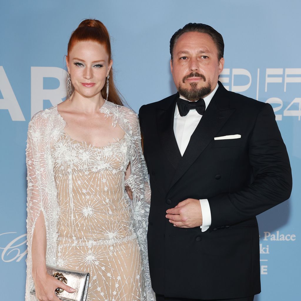 Barbara Meier und ihr Mann Klemens Hallmann im September 2024