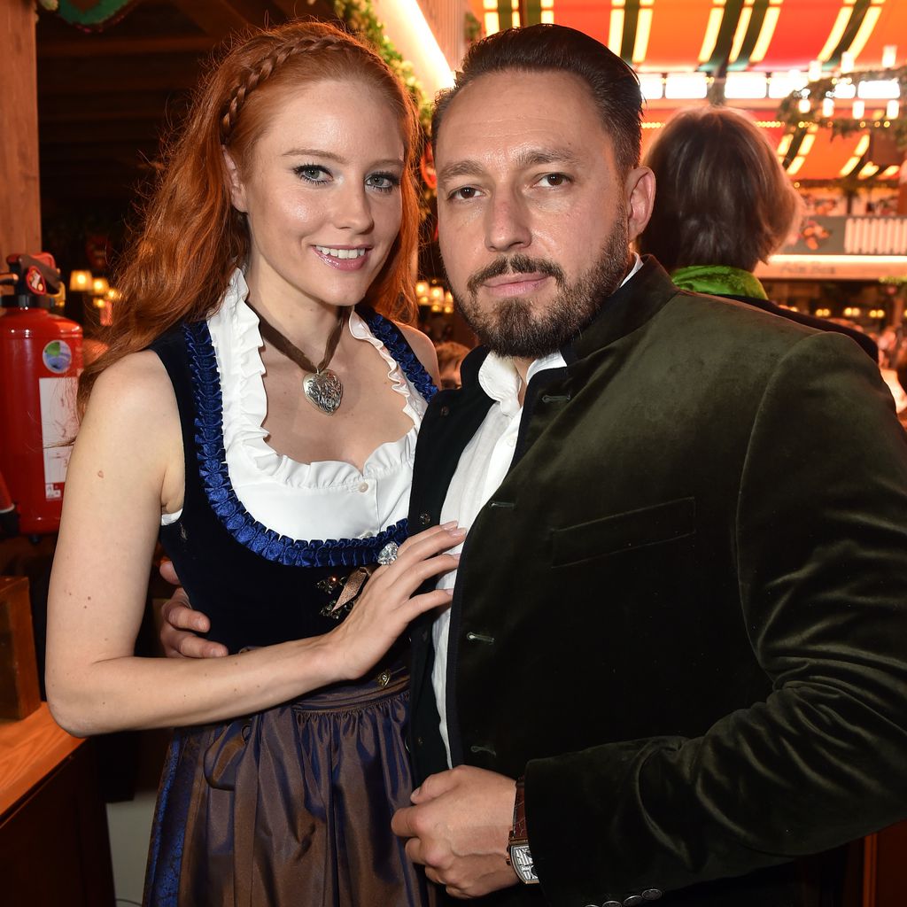 Barbara Meier und Klemens Hallmann 2017 auf dem Oktoberfest