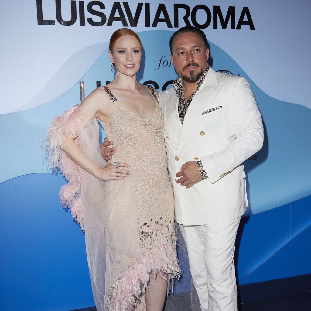 Barbara Meier und Klemens Hallmann bei der Unicef Gala 2022