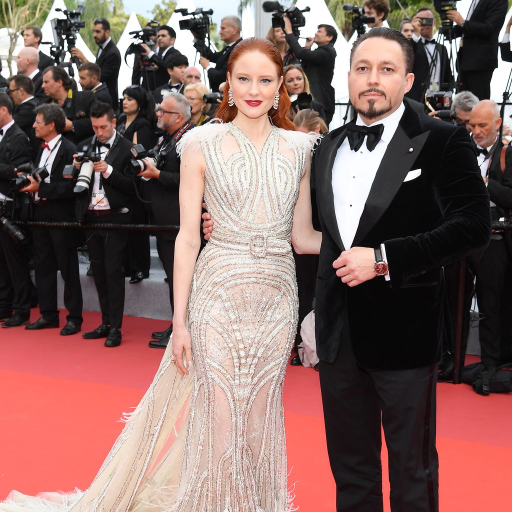Barbara Meier und Klemens Hallmann im Mai 2019 in Cannes