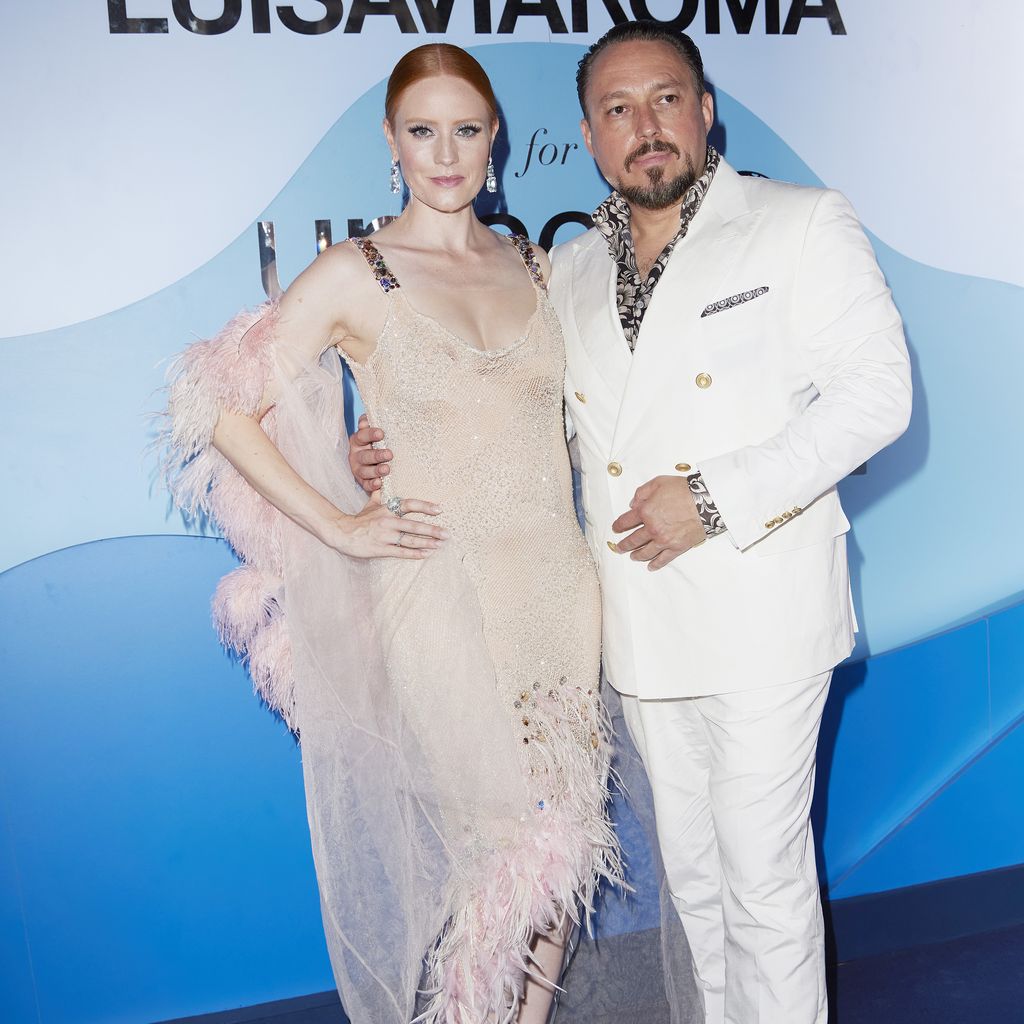 Barbara Meier und Klemens Hallmann im Juli 2022 in Italien
