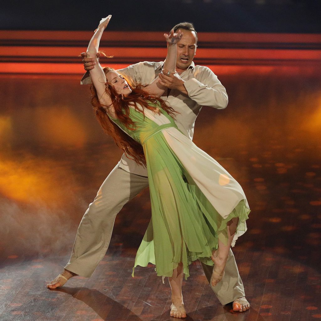 Barbara Meier und Sergiu Luca in der 10. Show von "Let's Dance"