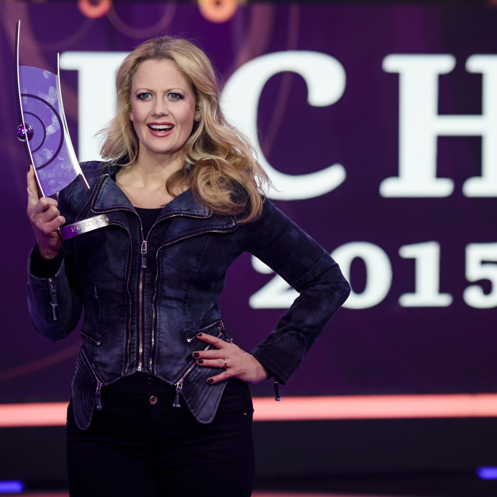 Barbara Schöneberger bieim Echo 2015