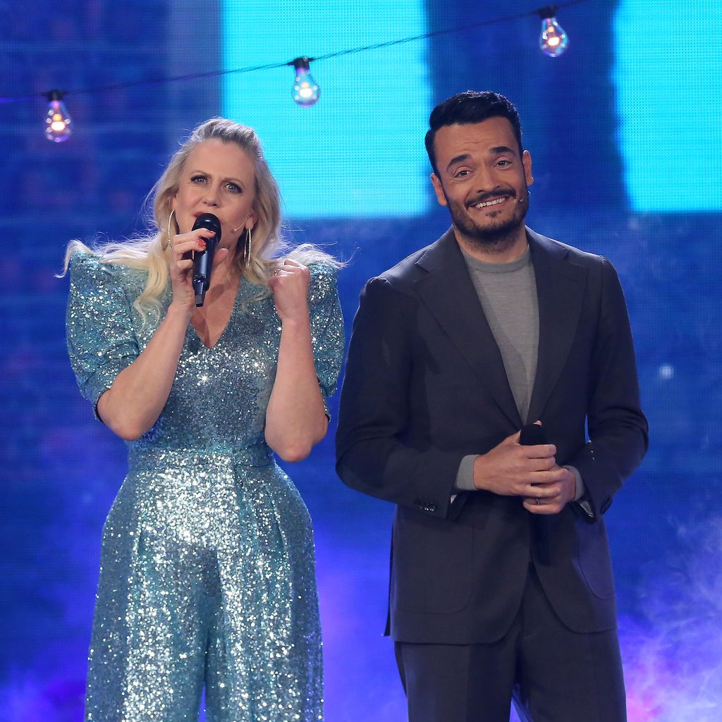 Barbara Schöneberger und Giovanni Zarrella bei "Verstehen Sie Spaß?"