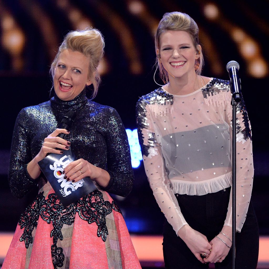 Barbara Schöneberger und Isabella "Levina" Lueen