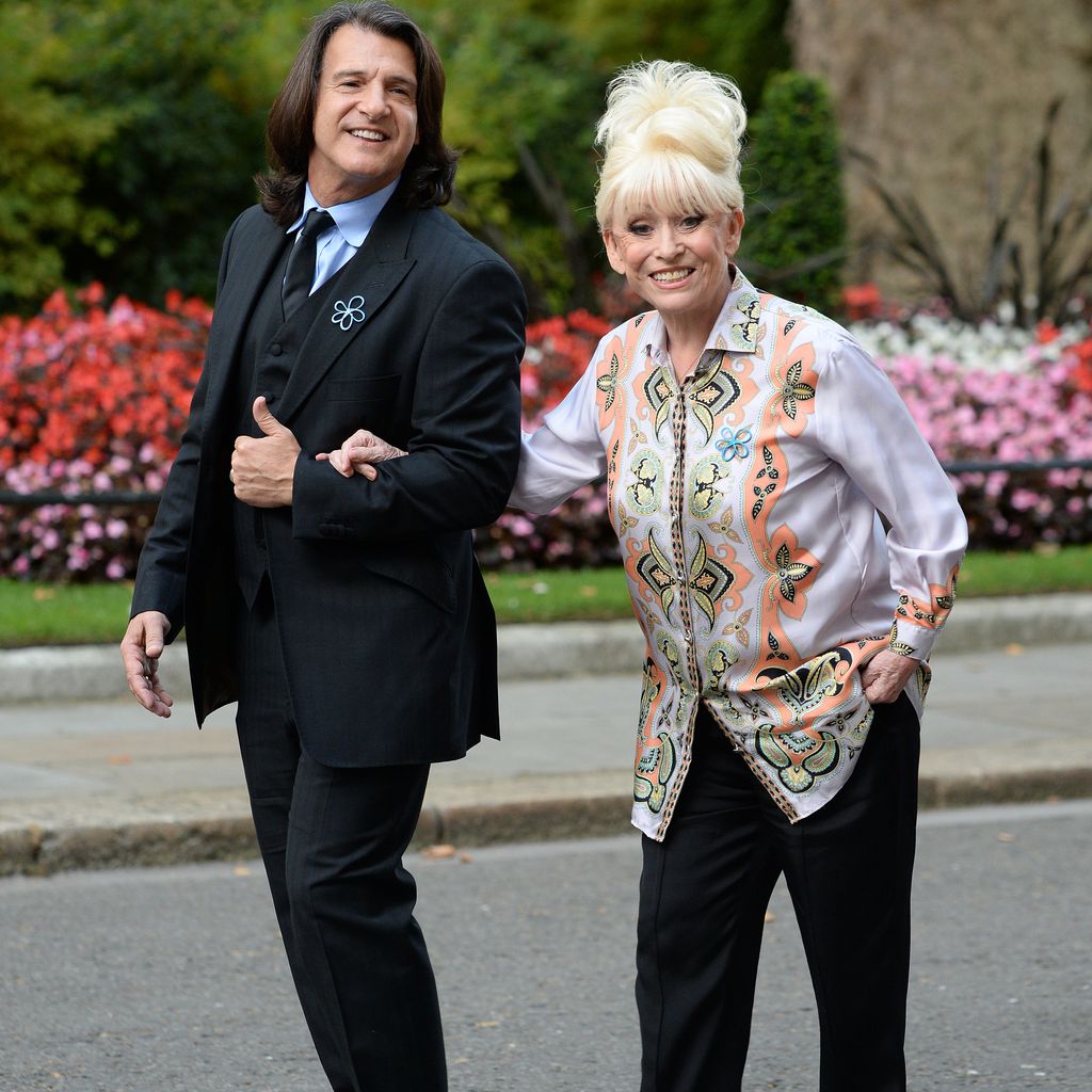 Barbara Windsor und ihr Ehemann Scott Mitchell im Jahr 2019