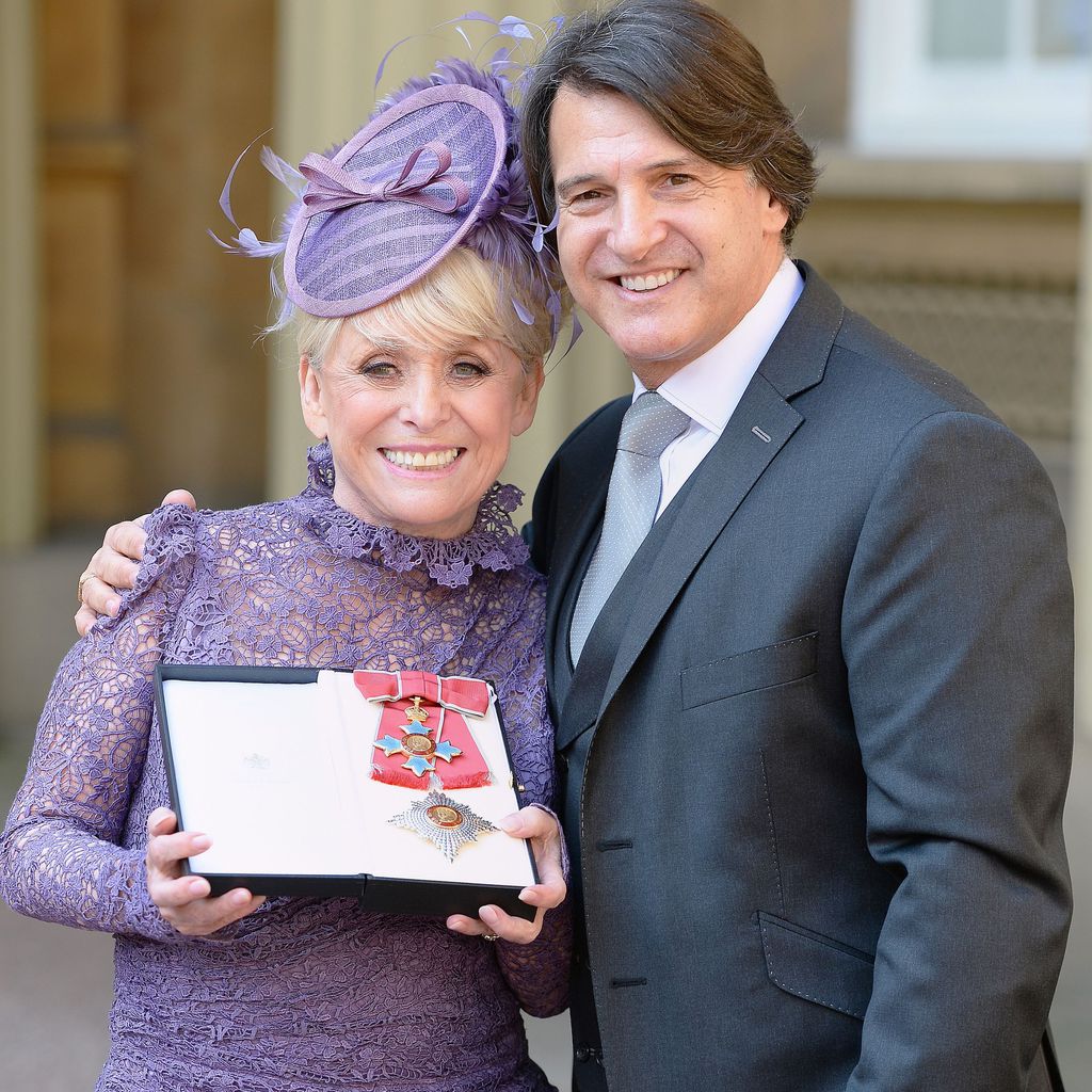 Barbara Windsor und ihr Ehemann Scott Mitchell