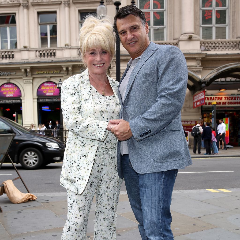 Barbara Windsor und ihr Ehemann Scott Mitchell