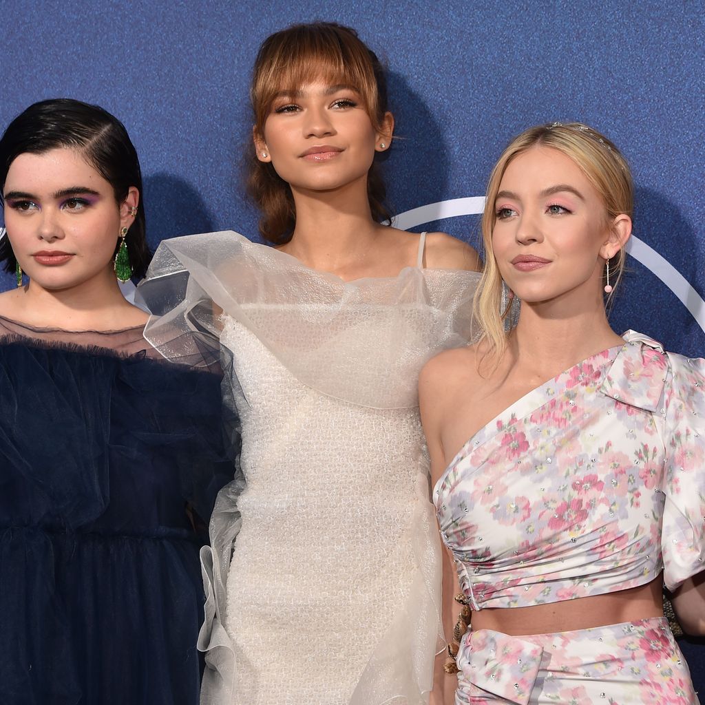 Barbie Ferreira, Zendaya Coleman, Sydney Sweeney und Alexa Demie im Juni 2019
