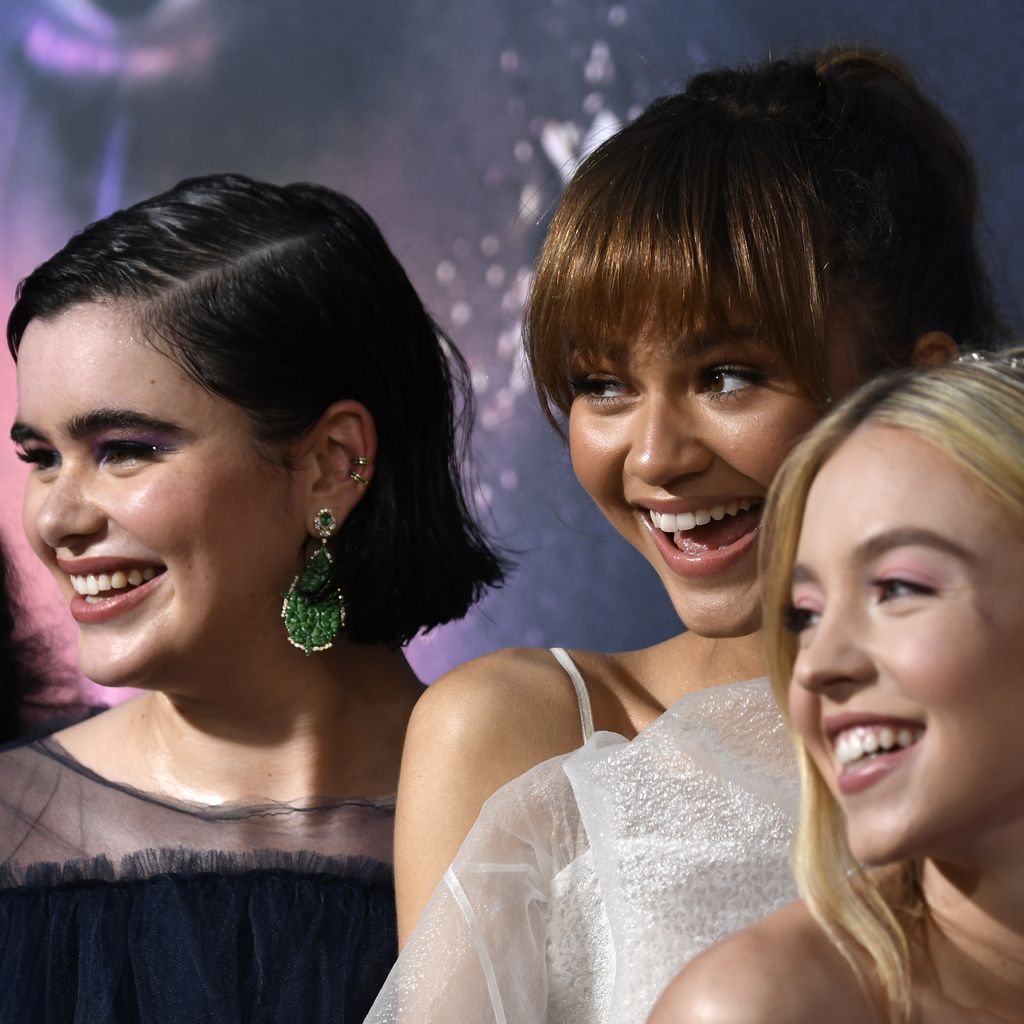 Barbie Ferreira, Zendaya Coleman und Sydney Sweeney im Juni 2019