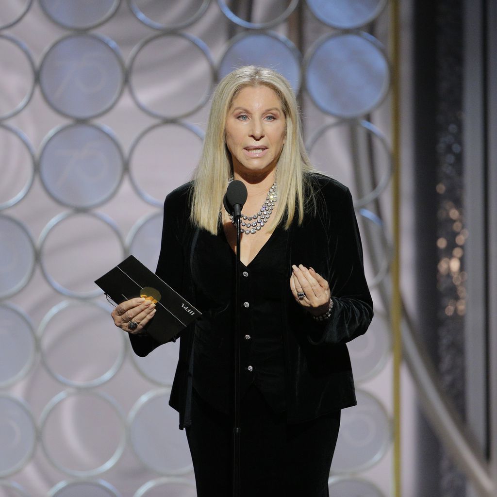 Barbra Streisand bei den Golden Globe Awards