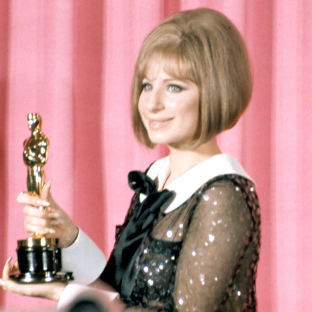 Barbra Streisand bei der Oscar-Verleihung 1969