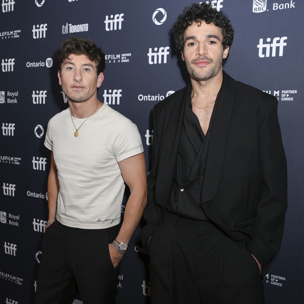 Barry Keoghan und Christopher Abbott bei der Premiere von "Bring Them Down"