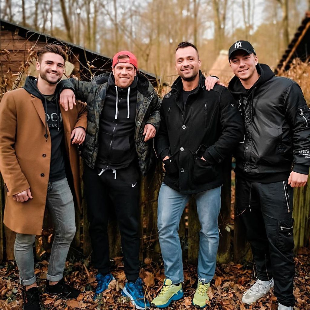 Bartosz Andrejczak, Martin Wernicke, Filip Nikolic und Jakob Grün
