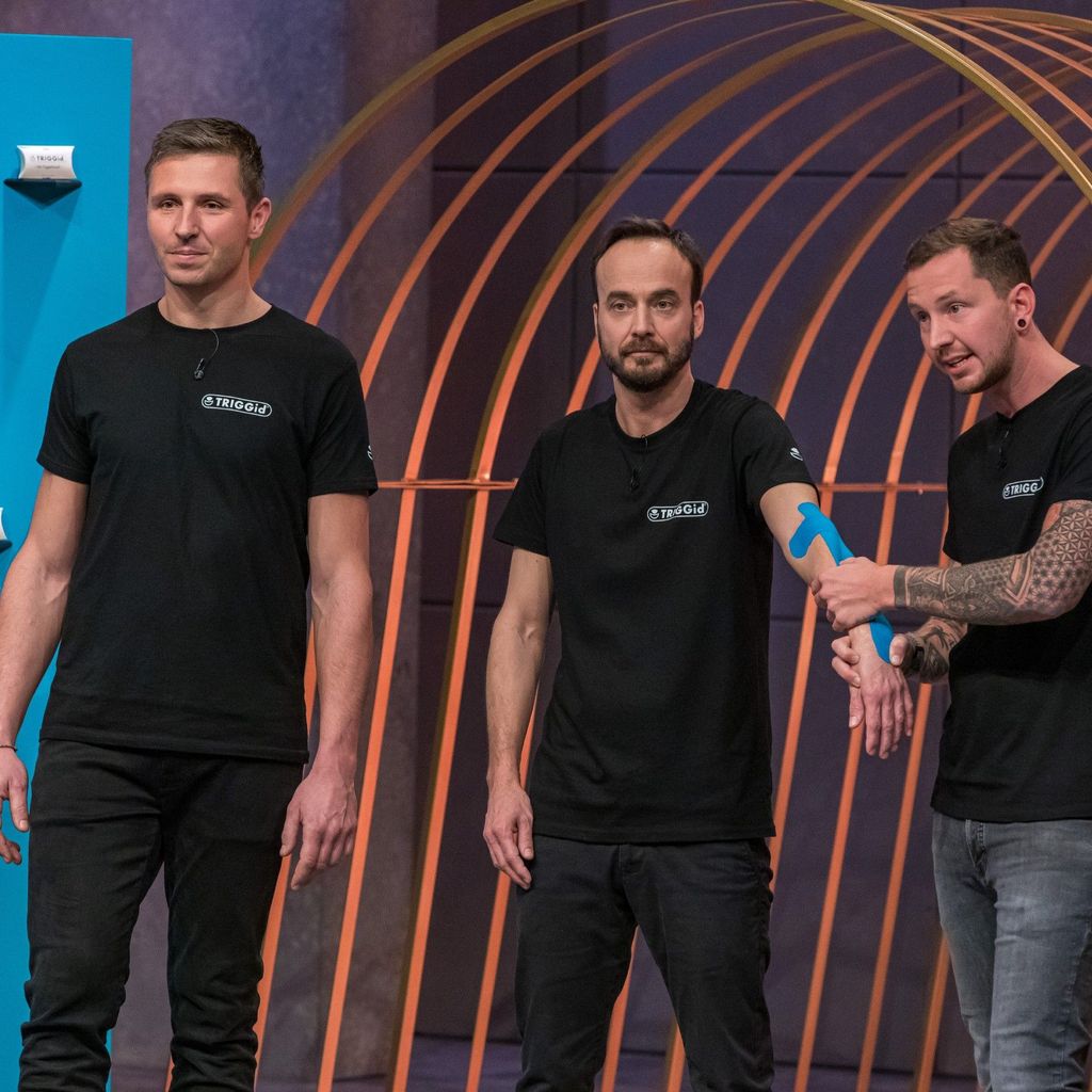 Bastian Hehner, Lars Mayer und Jan Winter bei "Die Höhle der Löwen" 2022
