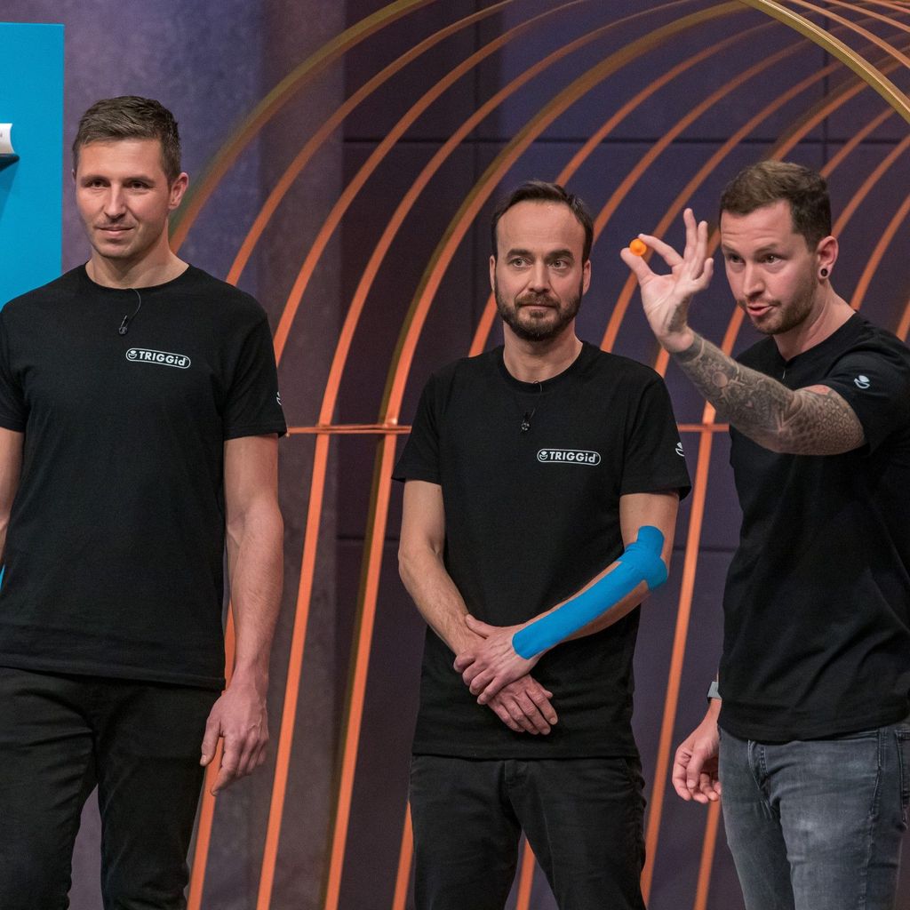 Bastian Hehner, Lars Mayer und Jan Winter bei "Die Höhle der Löwen" 2022