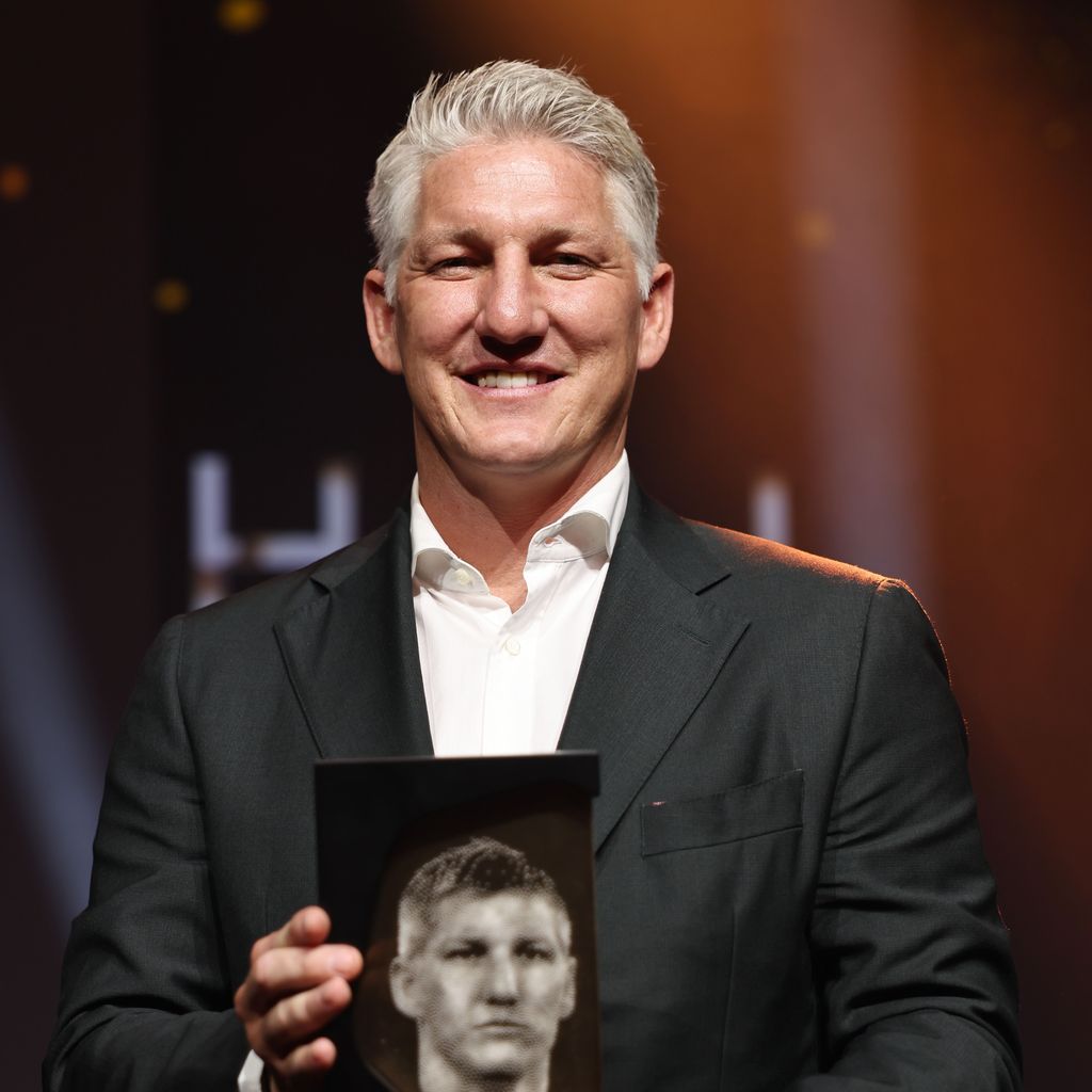 Bastian Schweinsteiger bei der Hall-of-Fame-Zeremonie
